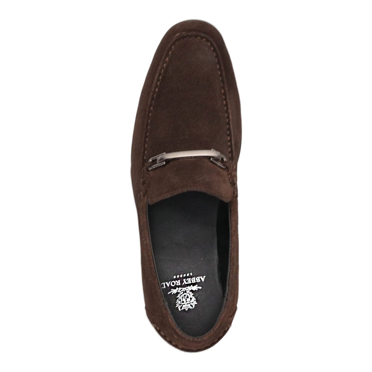 アビーロード ABBEY ROAD ビット付き スリッポン カジュアルシューズ　AB8103 D-BROWN-VELOURS 25.0