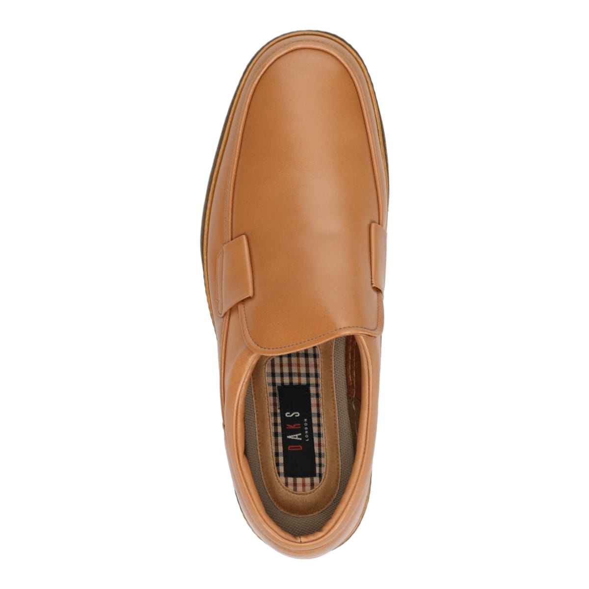 DAKS モカシンカジュアルスリップオンシューズ DA2004 CAMEL 25.0
