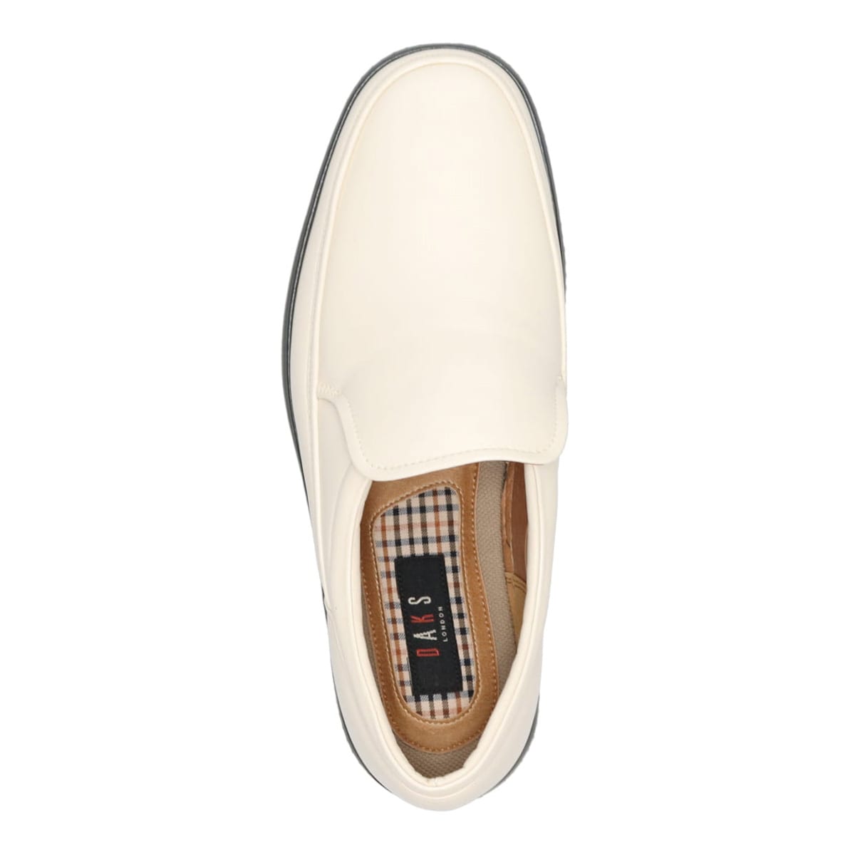 ダックス DAKS ふんわり柔らかな足当たり！DAKSスリッポンシューズ DA2107 IVORY 25.0
