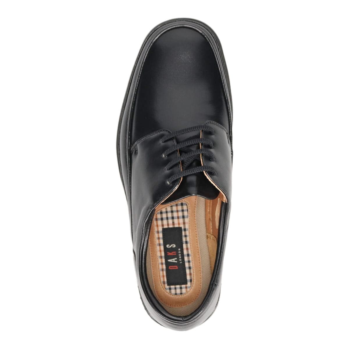 DAKS　外羽根Uチップ・ビジネスシューズ DA2108 BLACK 25.0