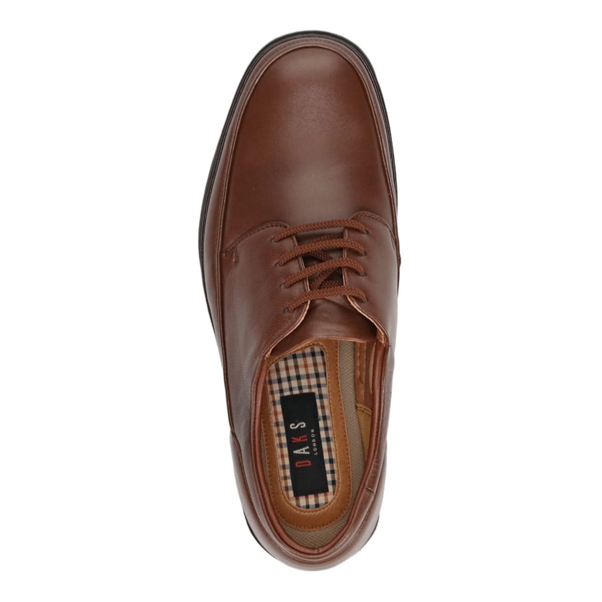 DAKS　外羽根Uチップ・ビジネスシューズ DA2108 BROWN 25.0