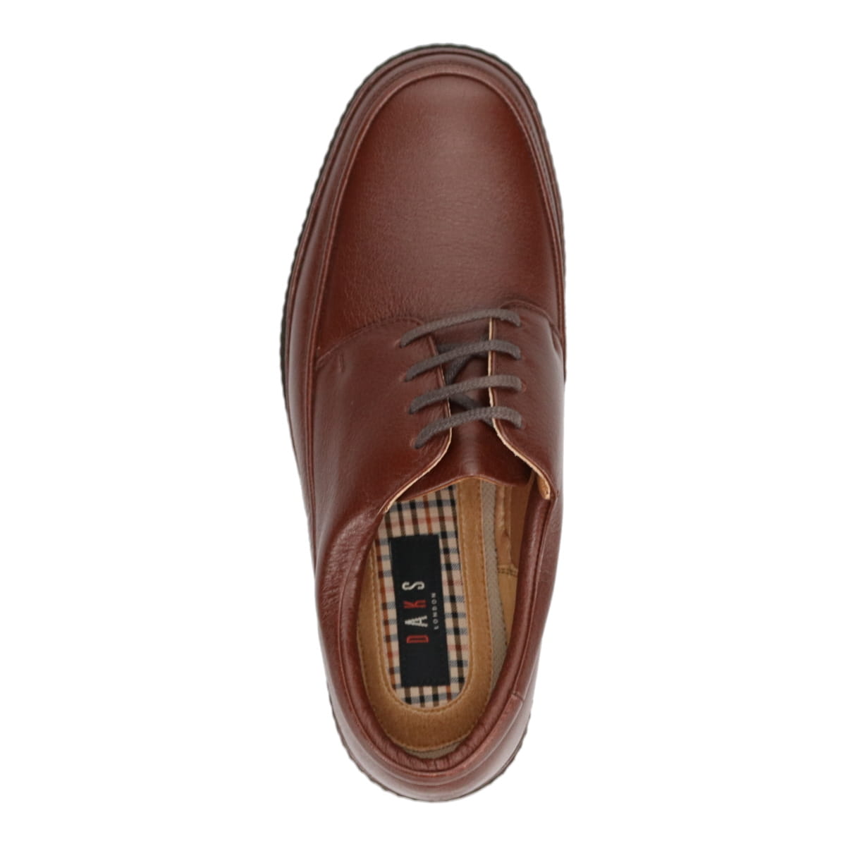 DAKS　外羽根ユーチップ・ビジカジシューズ DA2109 BROWN 25.0