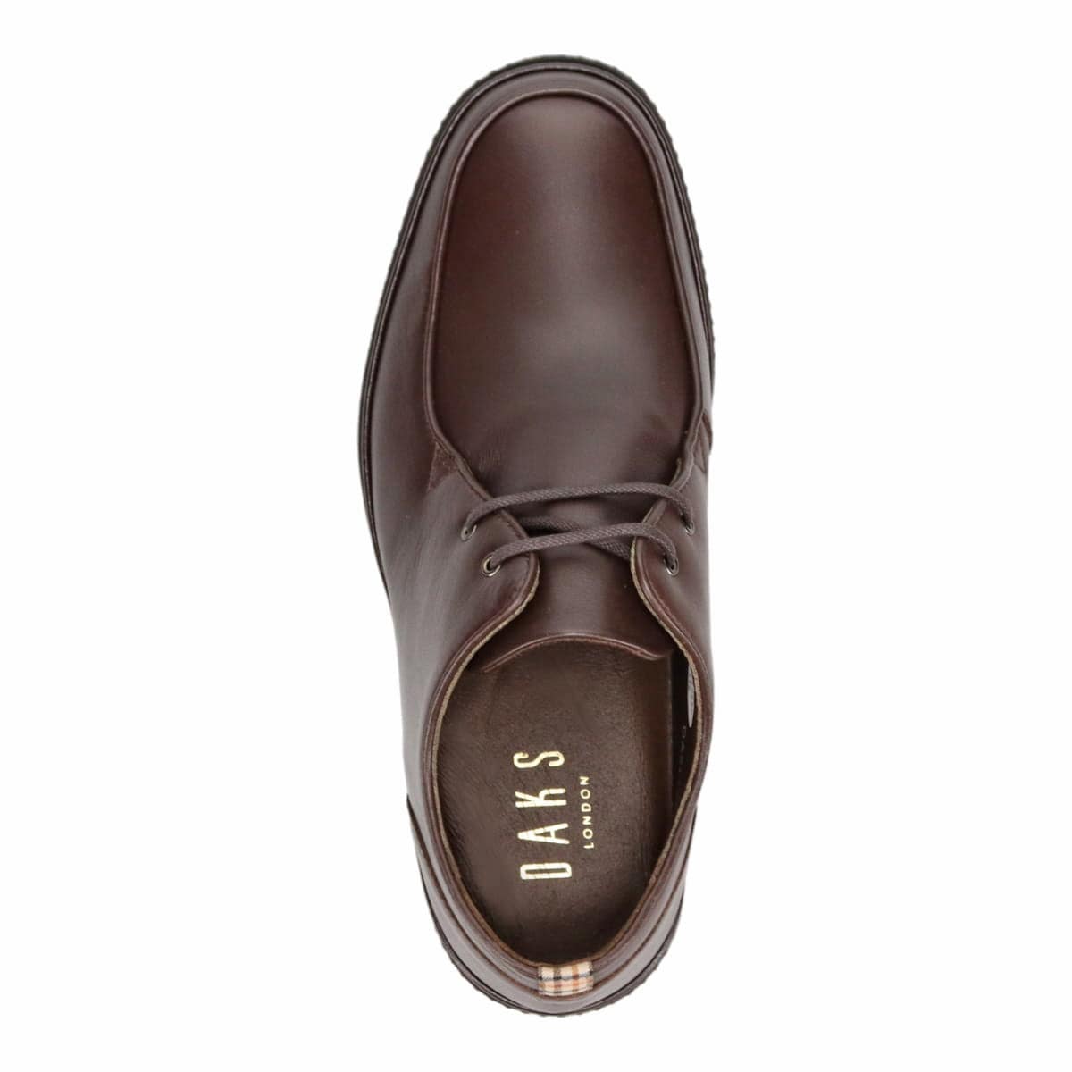 DAKS　レースアップ・カジュアルシューズ DA2146 D-BROWN 25.0