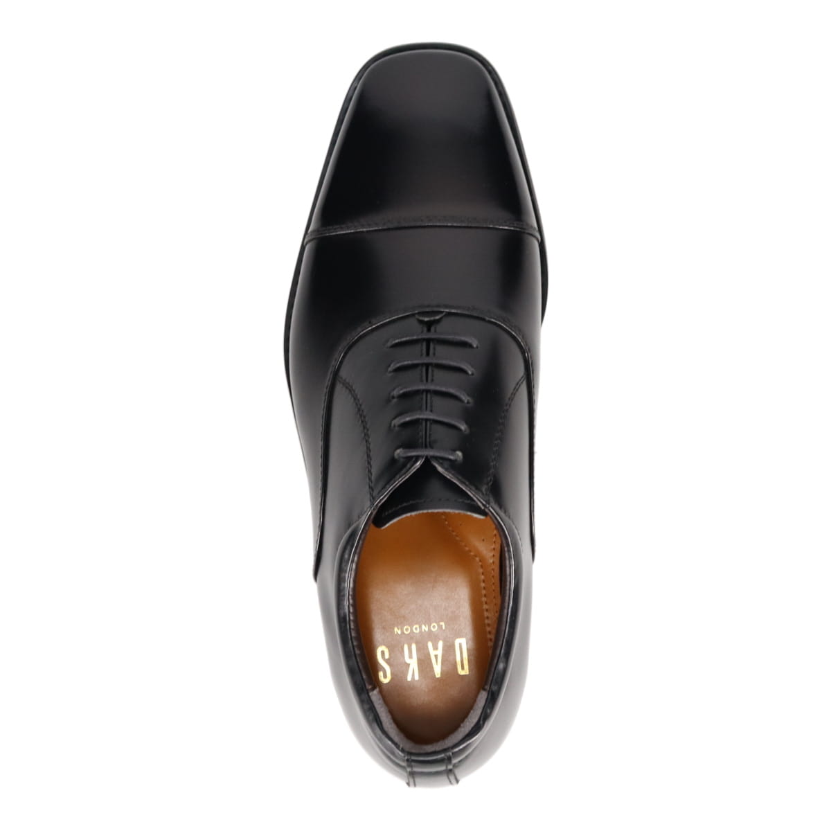 DAKS　内羽根ストレートチップ・ビジネスシューズ DA2715 BLACK 25.0