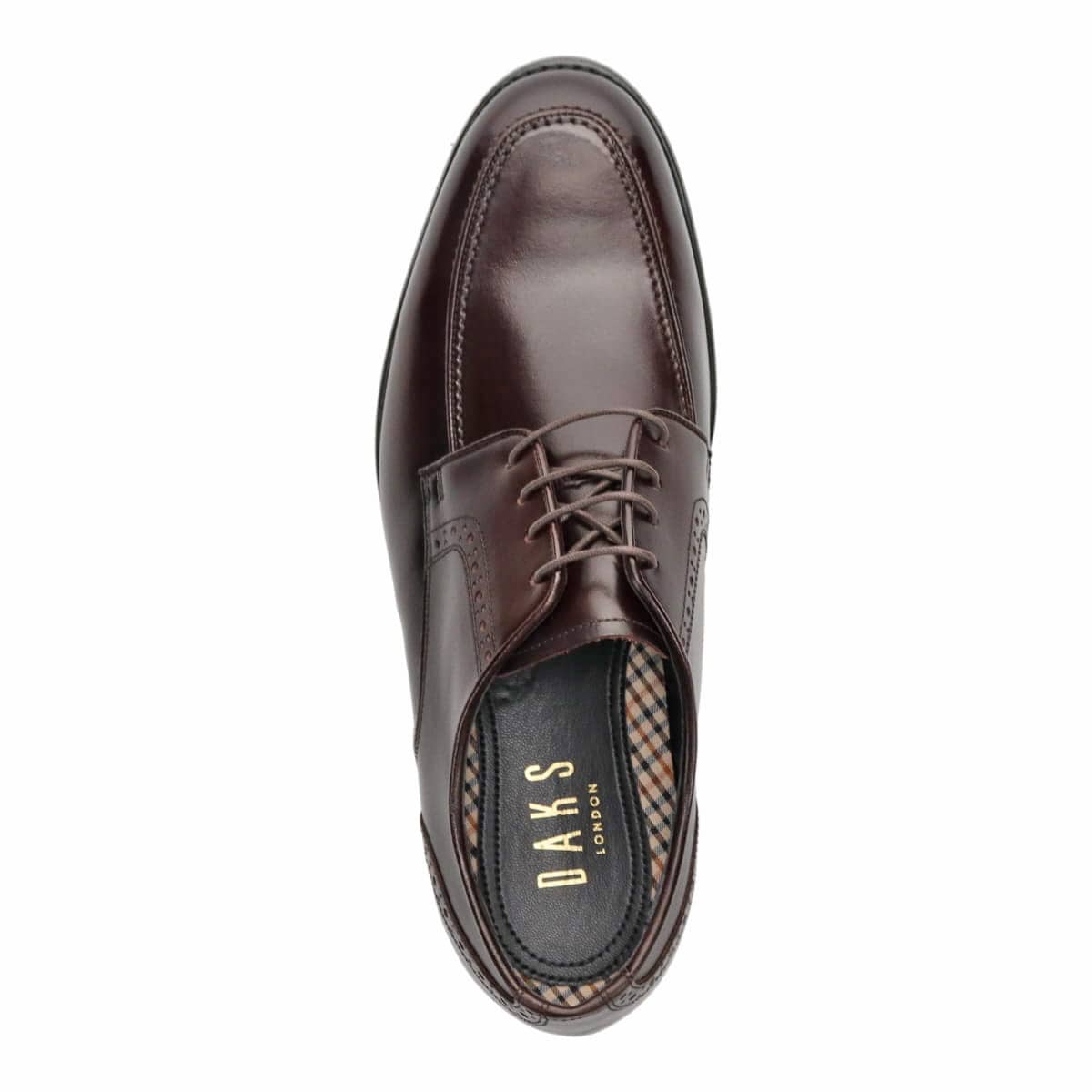 DAKS　外羽根Uチップ・ビジネスシューズ DA3110 D-BROWN 25.0