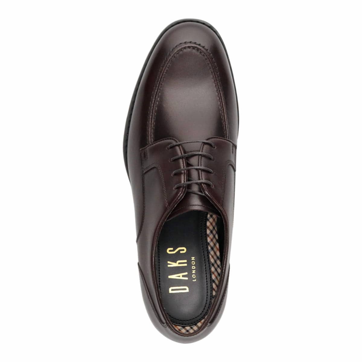 ダックス DAKS 撥水性のスコッチガード仕様 ４E レースアップ ビジネスシューズ　DA3122 D-BROWN 25.0