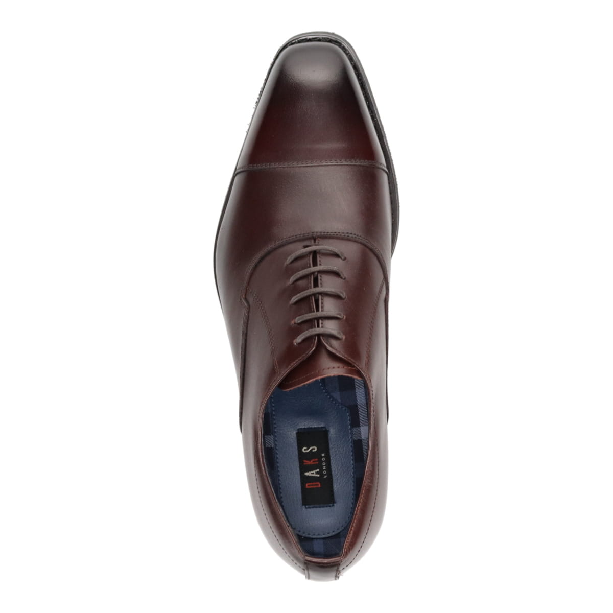 DAKS　内羽根ストレートチップ・ビジネスシューズ DA5242 D-BROWN 25.0