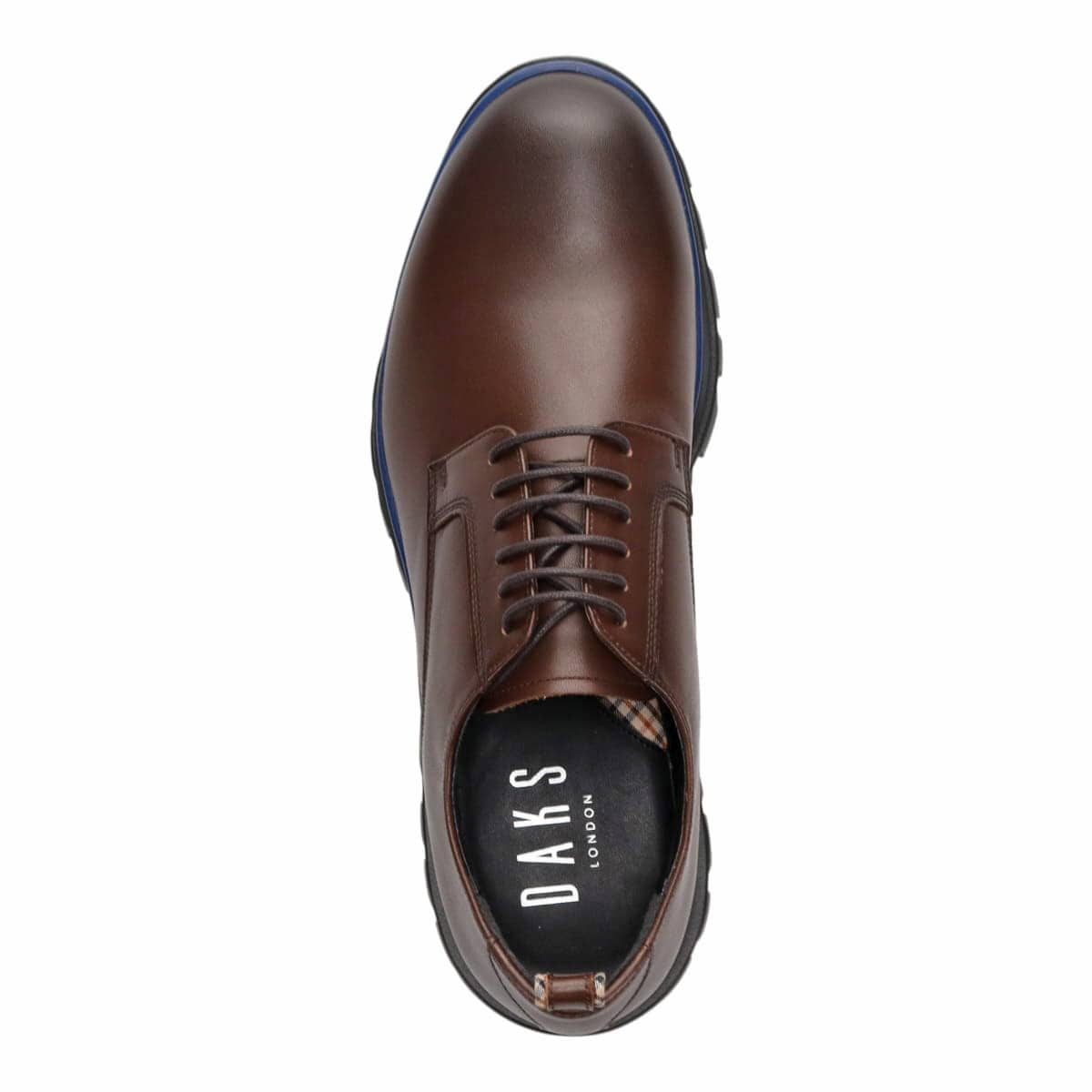 DAKS　ダックス　カジュアルレースアップシューズ  DA5501 D-BROWN 25.0