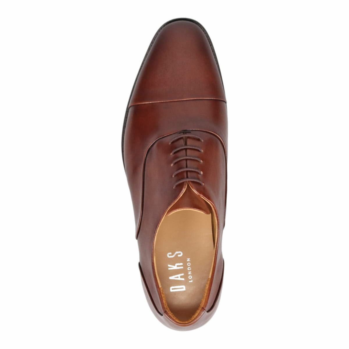 DAKS　内羽根ストレートチップ・ビジネスシューズ DA8609 BROWN 25.0