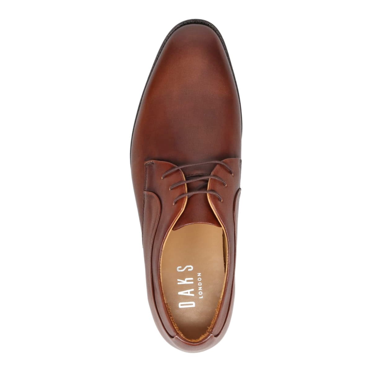 DAKS　外羽根プレーントウ・ビジネスシューズ DA8610 BROWN 25.0