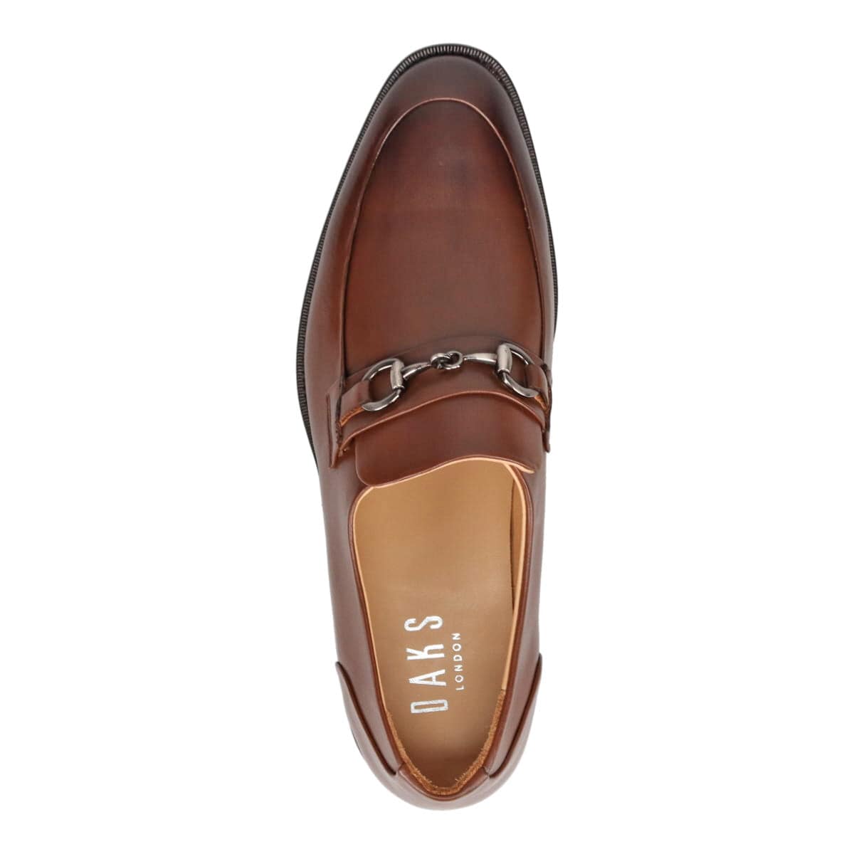 DAKS Uチップビット付きスリップオン・ビジネスシューズ DA8612 BROWN 25.0