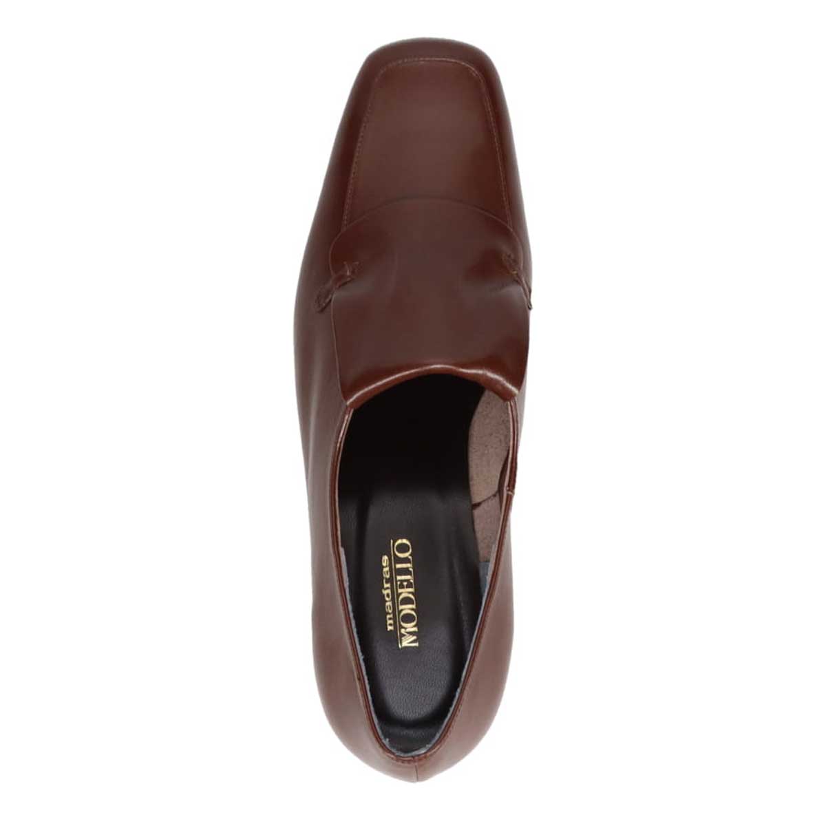 マドラス モデロ madras MODELLO　スクエアトゥパンプス DLL3566G D-BROWN 23.0