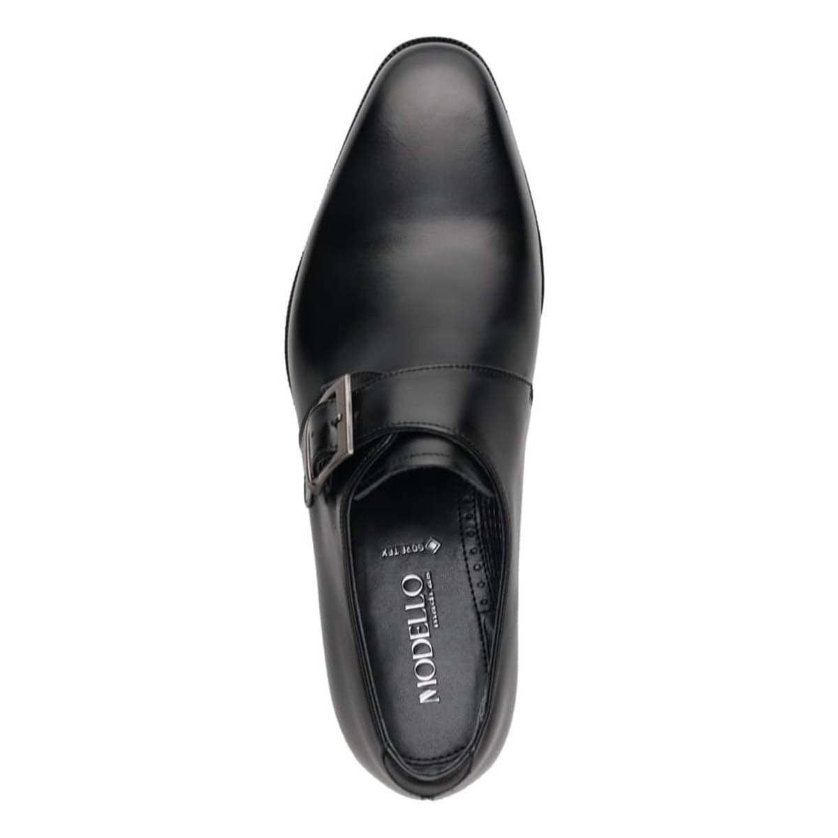 【大きいサイズ】【GORE-TEX】モデロ MODELLO ゴアテックス モンクストラップドレスシューズ　DMK2803G BLACK 28.0