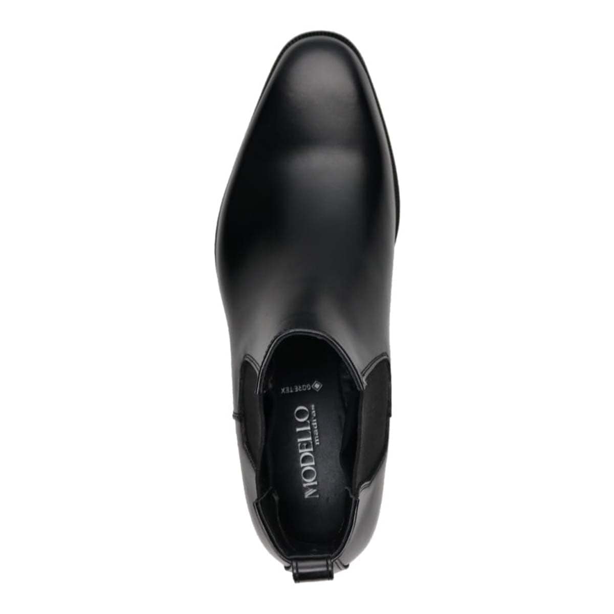 【GORE-TEX】モデロ MODELLO ゴアテックス サイドゴアドレスブーツ　DM2851GH BLACK 25.0