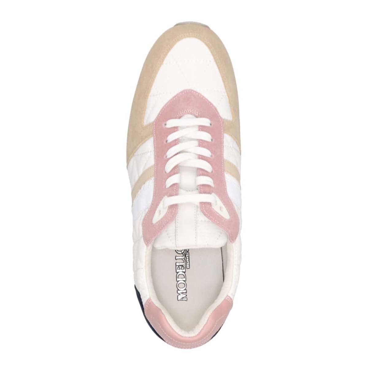 【ウィメンズサイズ】モデロ MODELLO ローカットスニーカー　DM3350 PINK 23.0