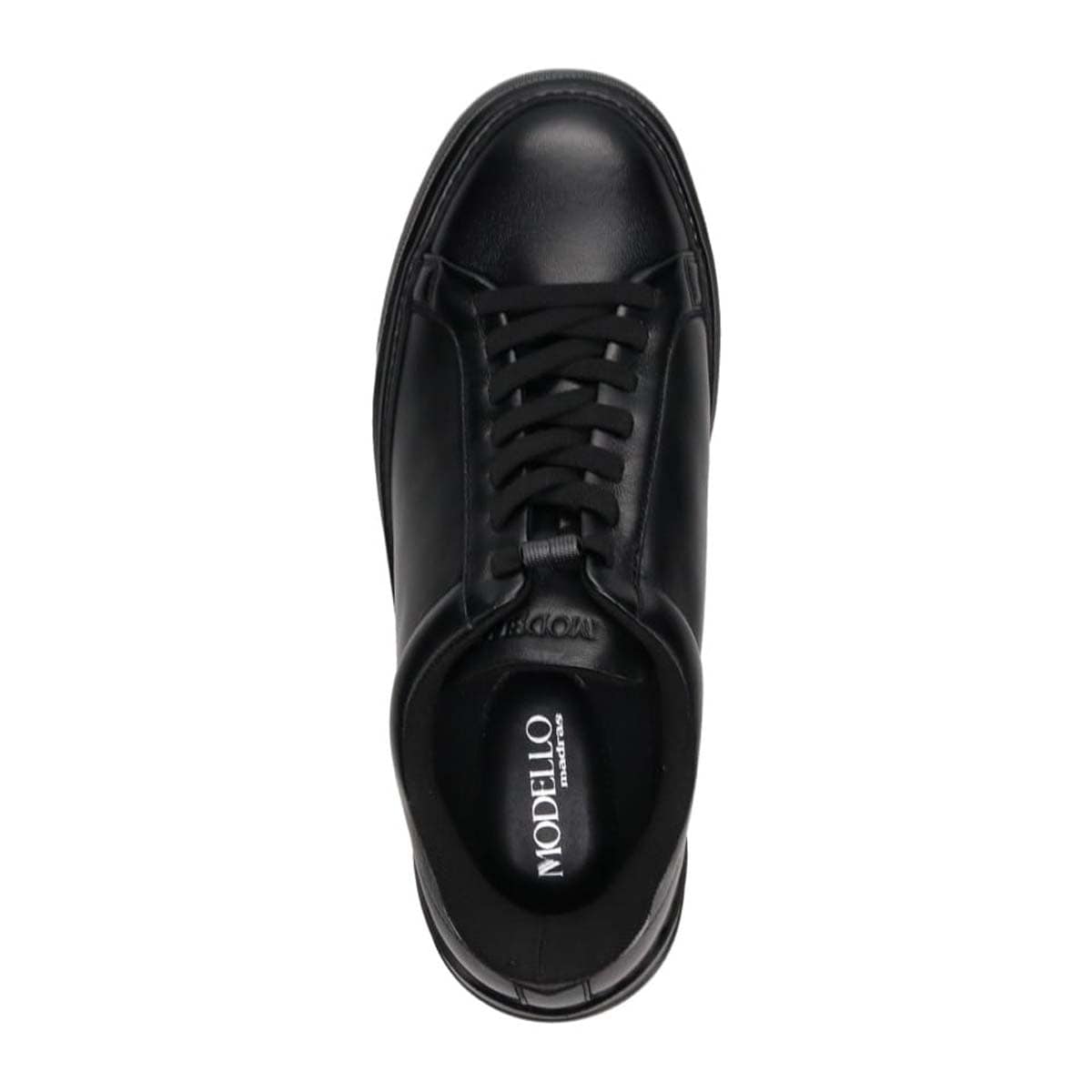 モデロ MODELLO クイックフィット カジュアルレザースニーカー　DM3450 BLACK 25.0