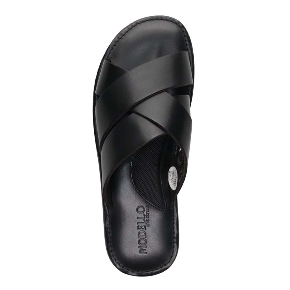 モデロ MODELLO レザーサンダル　DM5316 BLACK M(25.0～25.5cm)