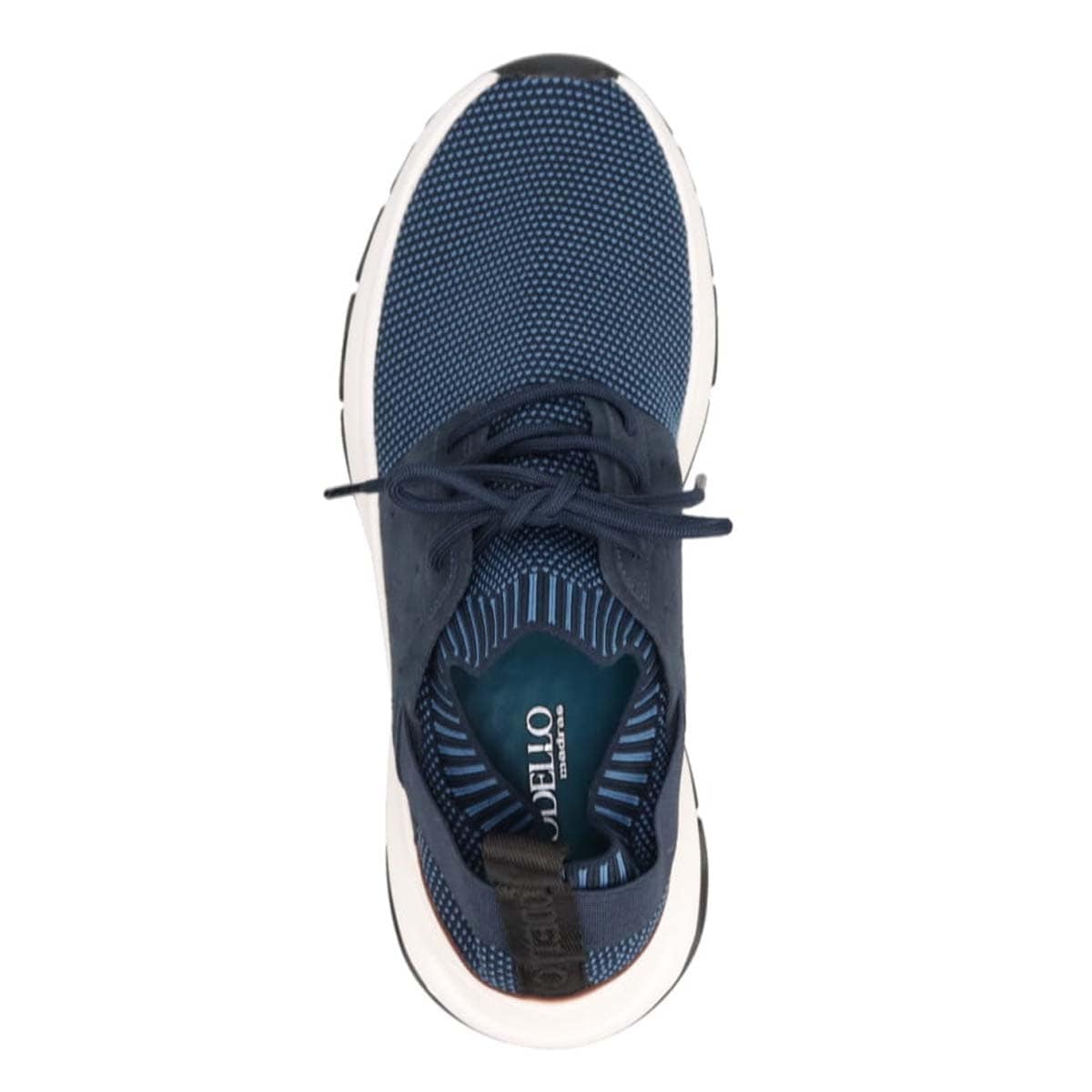 モデロ MODELLO レースアップカジュアルスニーカー　DM6522 NAVY/BLUE M(25.0～25.5cm)