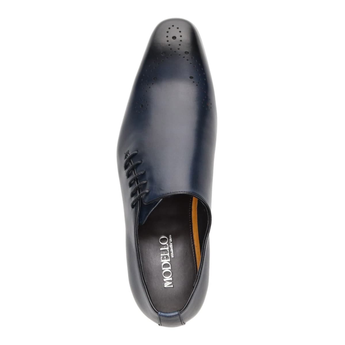 モデロ MODELLO サイドレース ビジネスシューズ DM7272 NAVY 25.0