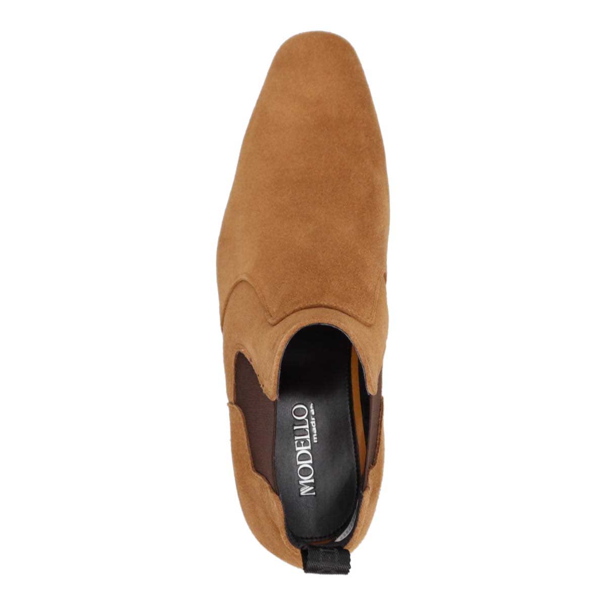 モデロ MODELLO サイドゴアブーツ　DM7292 L-BROWN-S 25.0