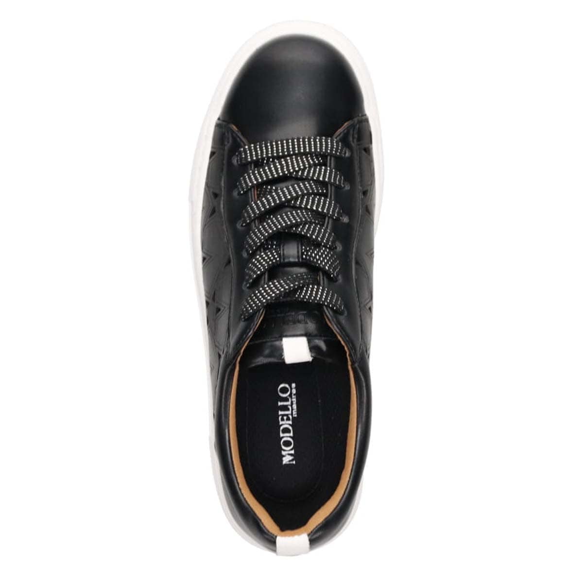 モデロ MODELLO ローカットスニーカー　DML6051 BLACK 23.0