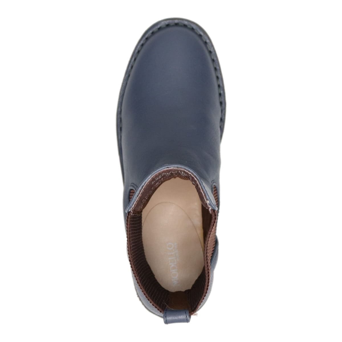 MODELLO ソフトサイドゴアブーツ　DML7130 NAVY 23.0
