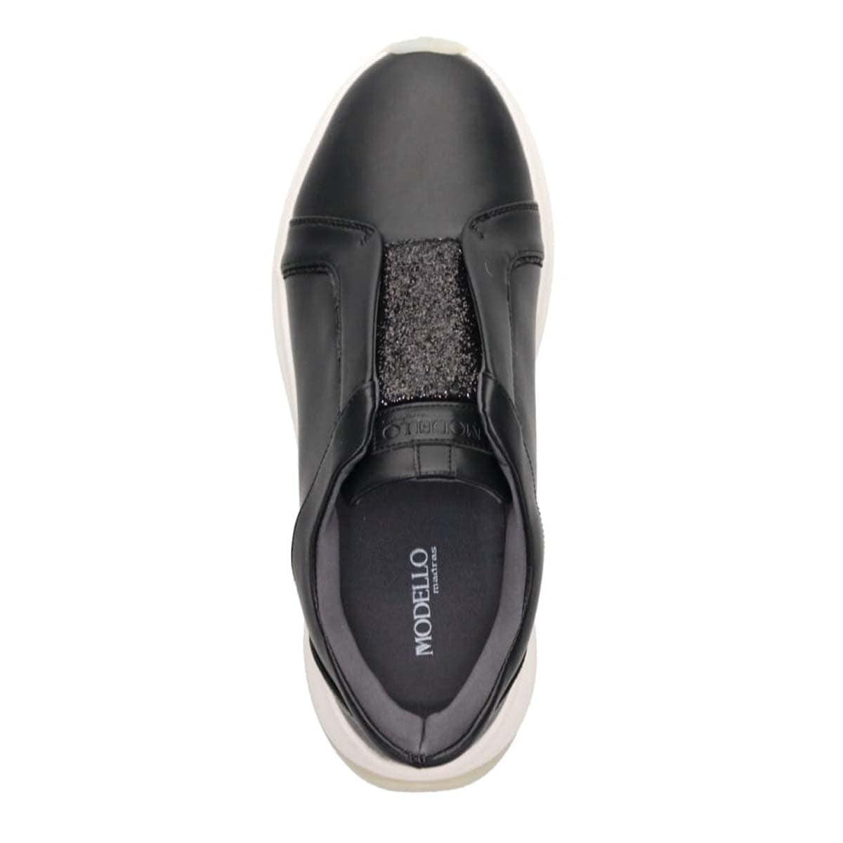 モデロ MODELLO スリッポンスニーカー　DML8807 BLACK 23.0