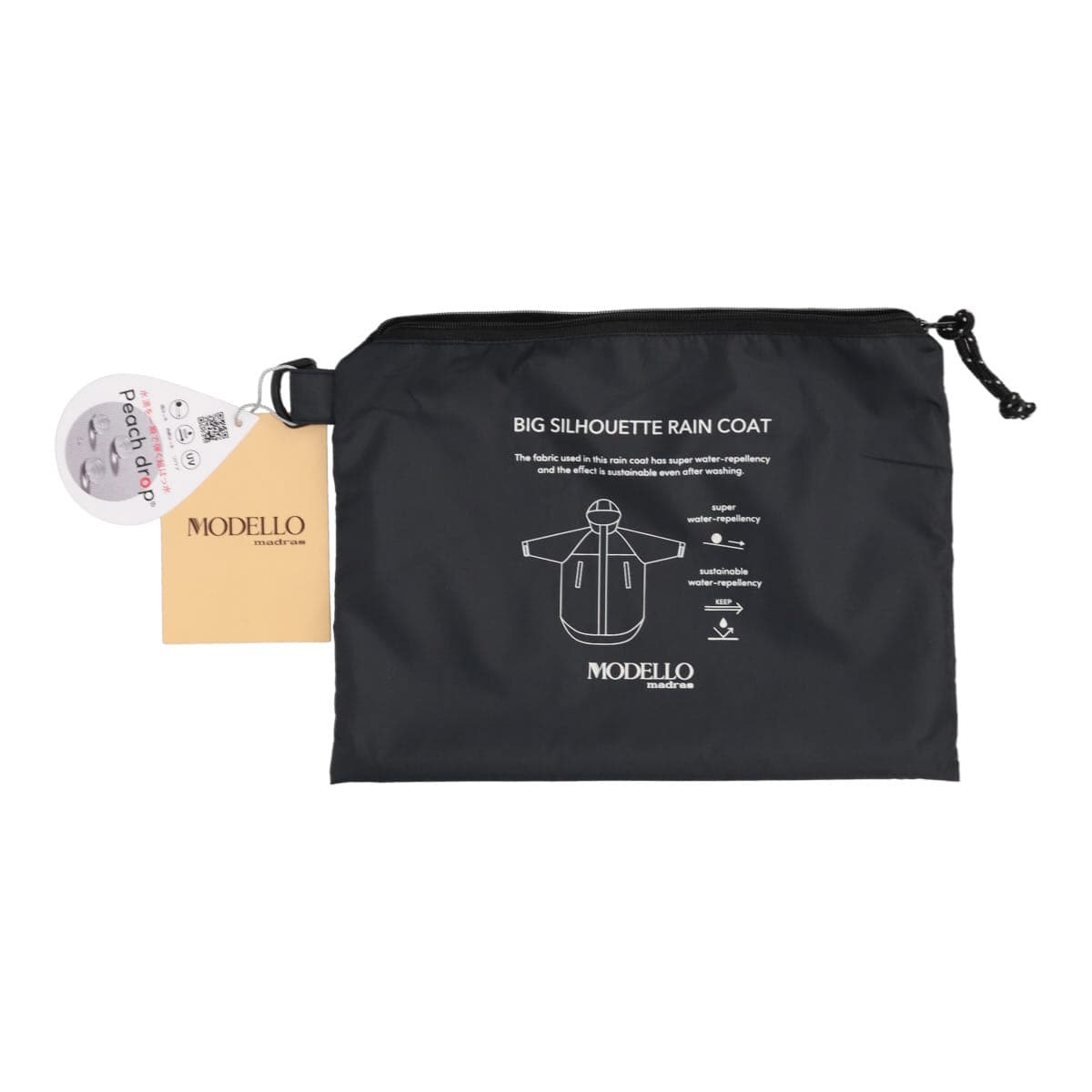 モデロ MODELLO　レインコート  DMLB301 BLACK FREE