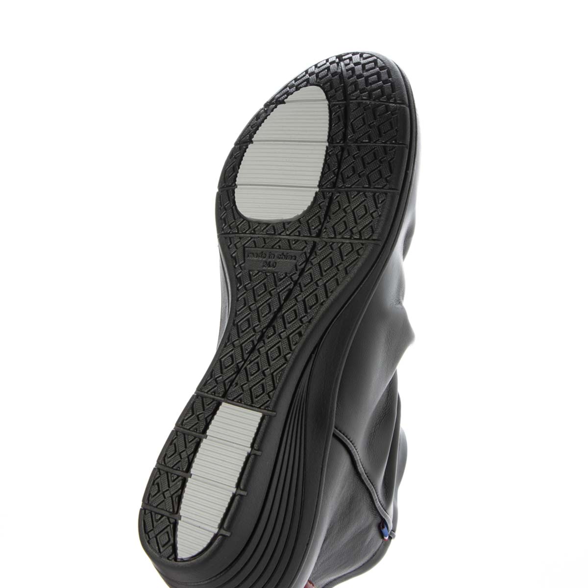 エル スポーツ ELLESPORT 軽量ウェッジショートブーツ　ESP14711 BLACK 23.0