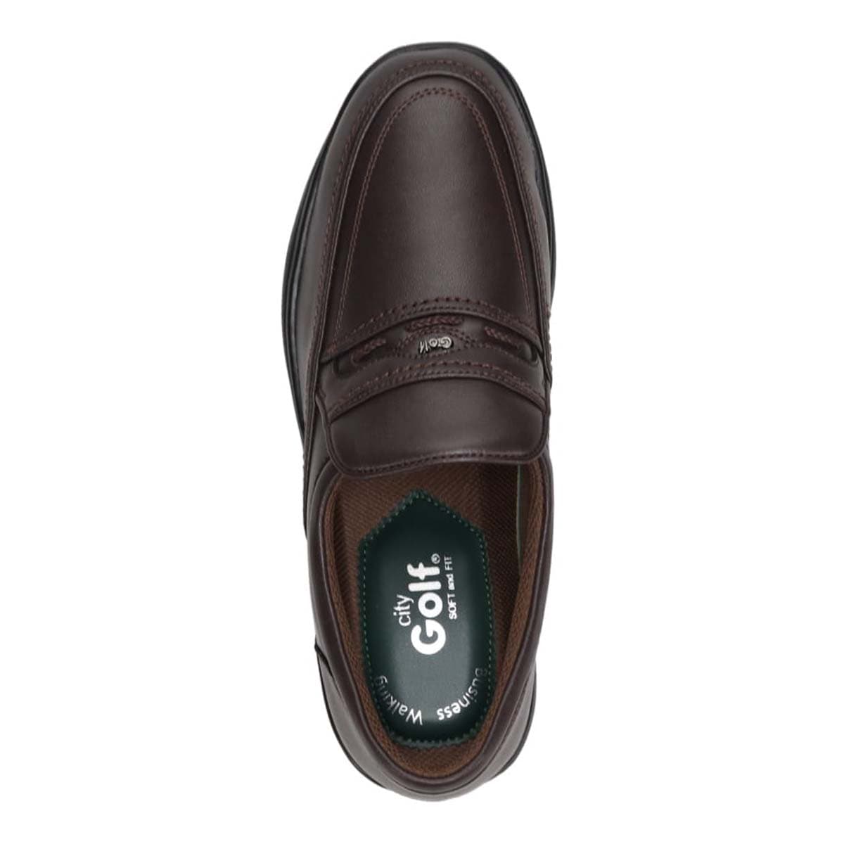 シティ ゴルフ City Golf実績と人気がある定番シリーズ　カジュアルスリッポンシューズ　GF8601 D-BROWN 25.0