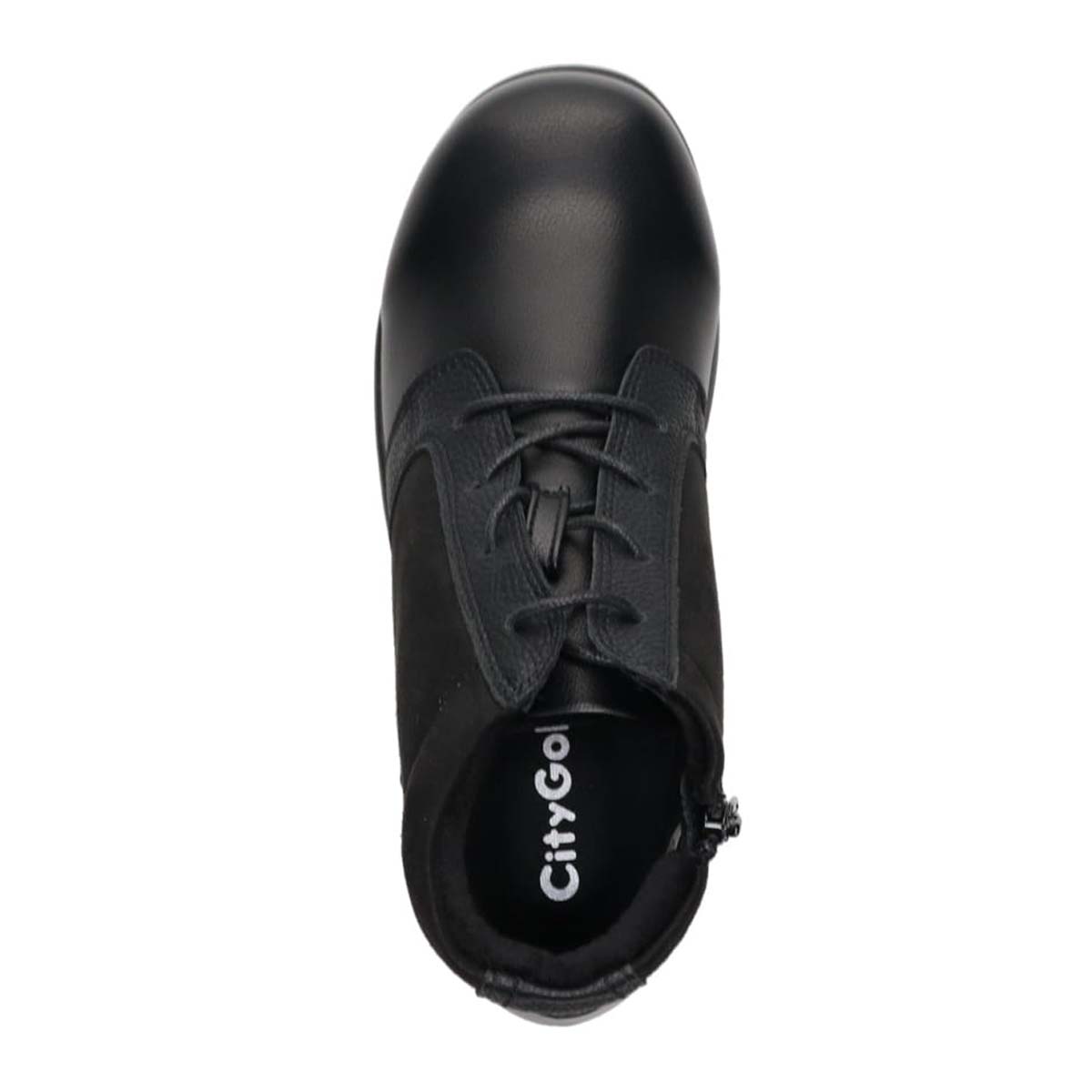 【撥水仕様】シティ ゴルフ City Golf 軽量カジュアルショートブーツ　GFL1526 BLACK 23.0