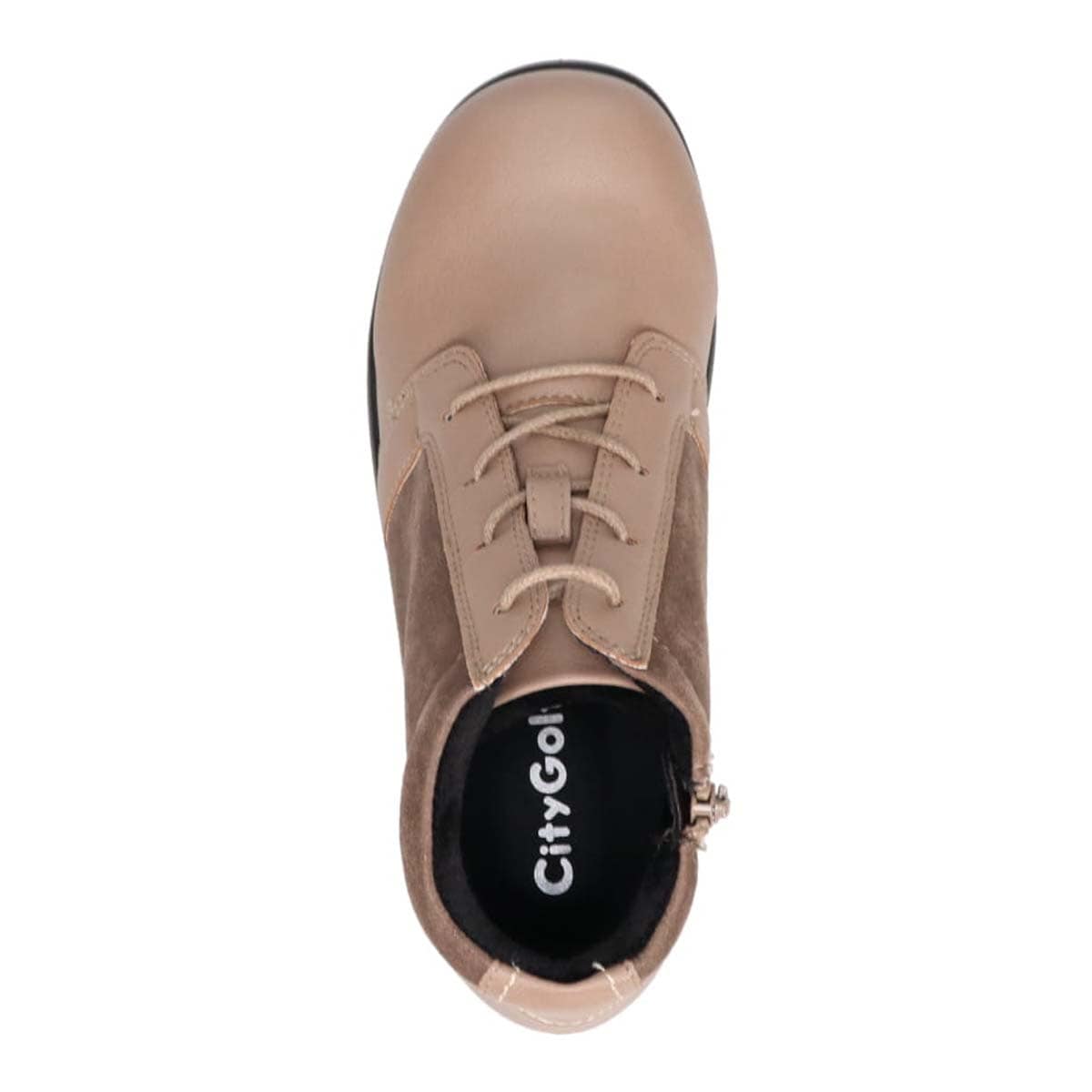 【撥水仕様】シティ ゴルフ City Golf 軽量カジュアルショートブーツ　GFL1526 OAK 23.0