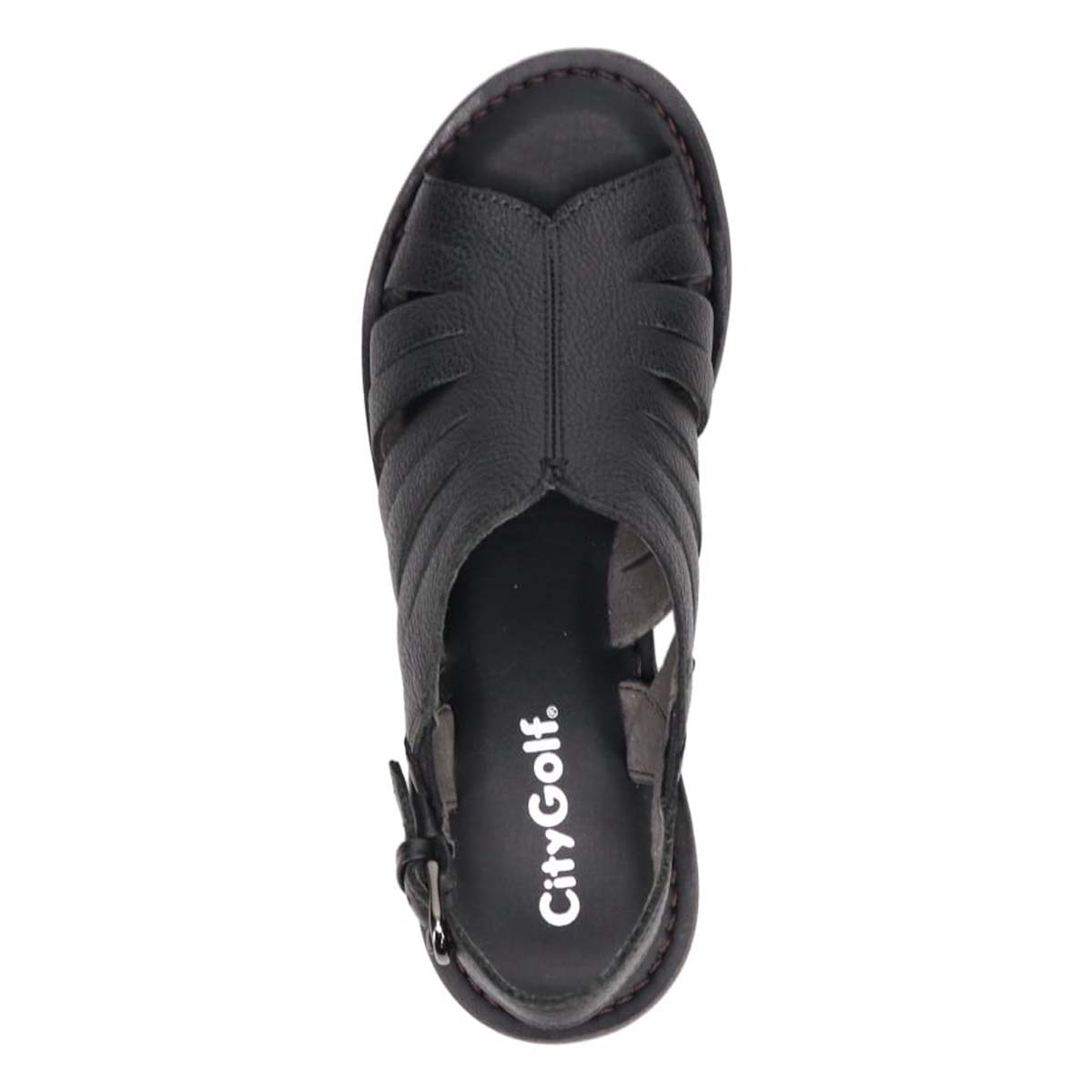 シティ ゴルフ City Golf  爽やかなサマーサンダル　GFL20145 BLACK M　(23.0～23.5)