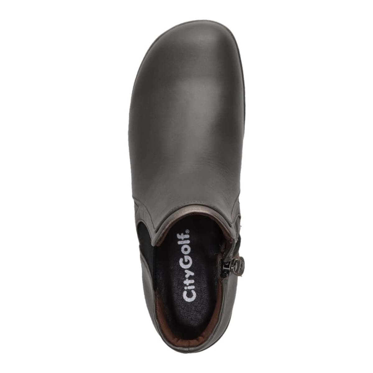 シティ ゴルフ City Golf 幅広4Eラスト サイドゴアブーツ GFL20149 D-GRAY 23.0
