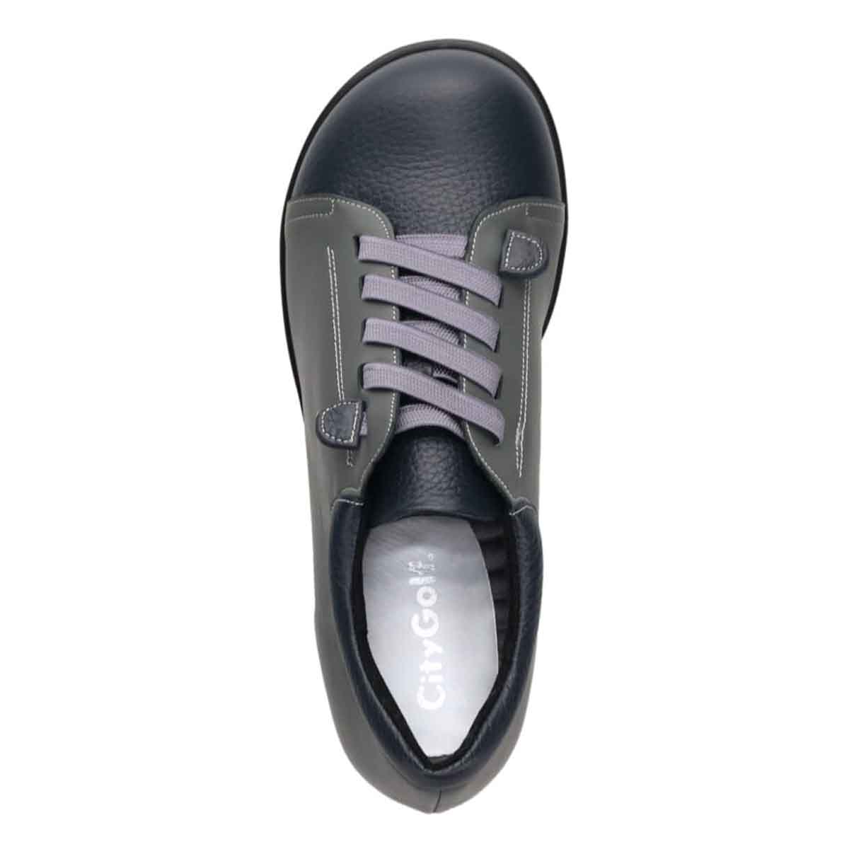 シティ ゴルフ City Golf  幅広５Eラストのレースアップカジュアルシューズ　GFL5301 D-GRAY/C 23.0