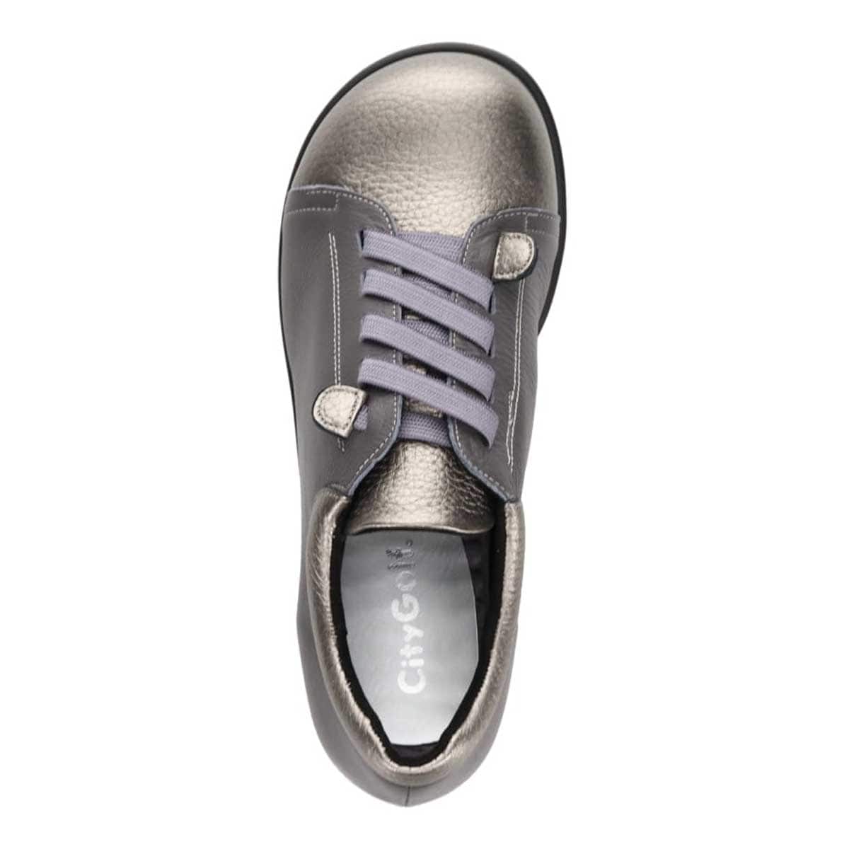シティ ゴルフ City Golf  幅広５Eラストのレースアップカジュアルシューズ　GFL5301 GRAY/C 23.0