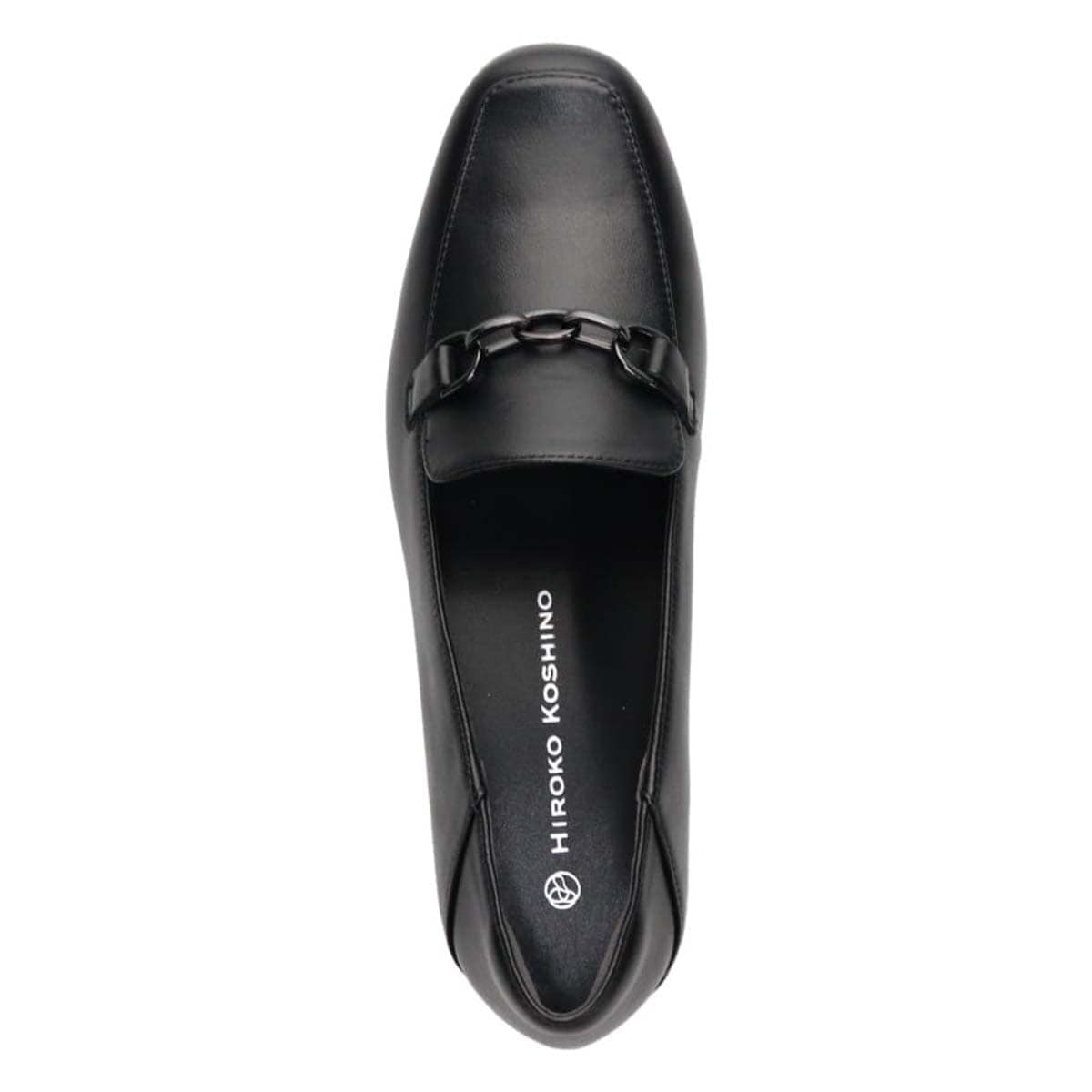 HIROKO KOSHINO  モールドソール・モカパンプス   HKL7524 BLACK 23.0