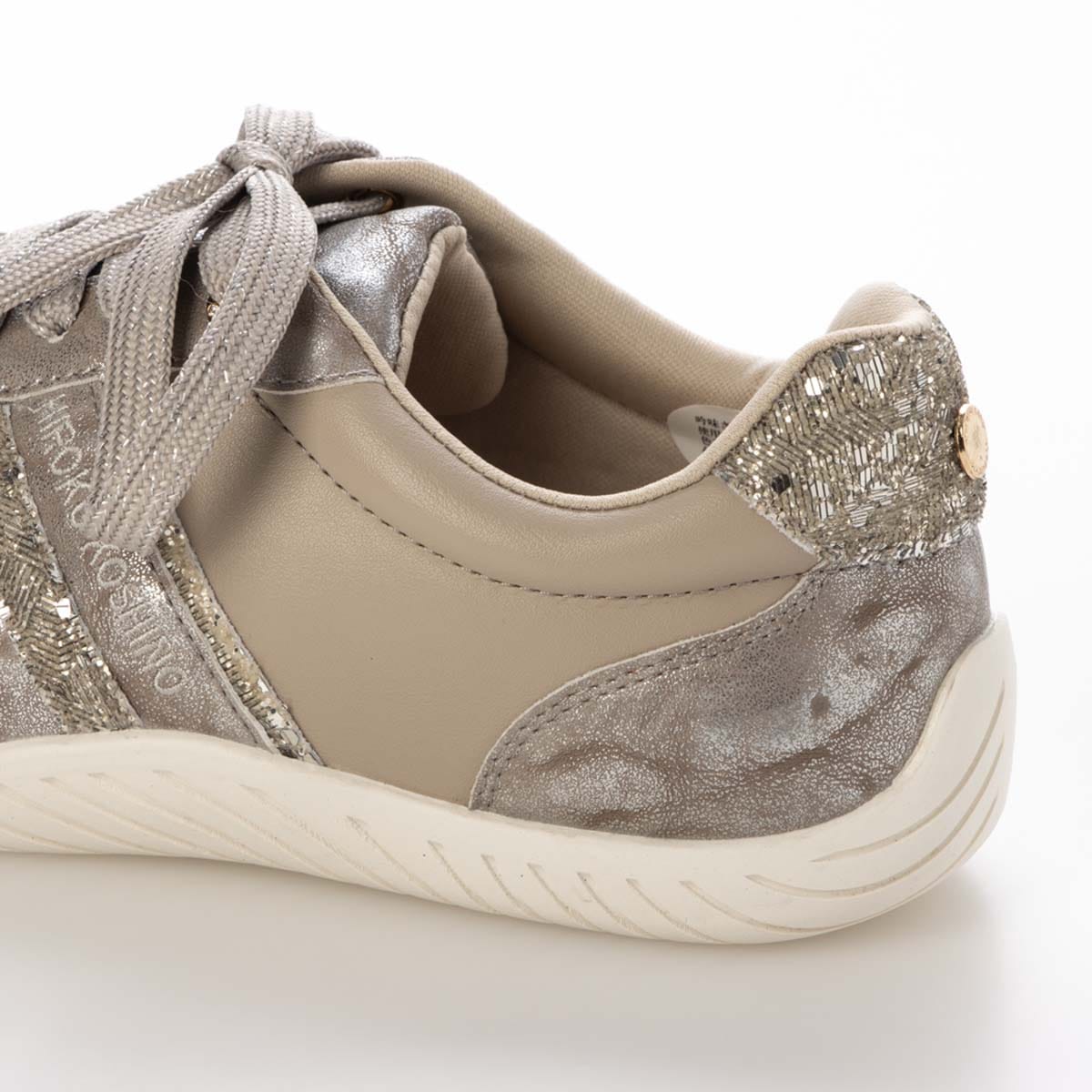 HIROKO KOSHINO レースアップスニーカー　HKL9000 OAK 23.0