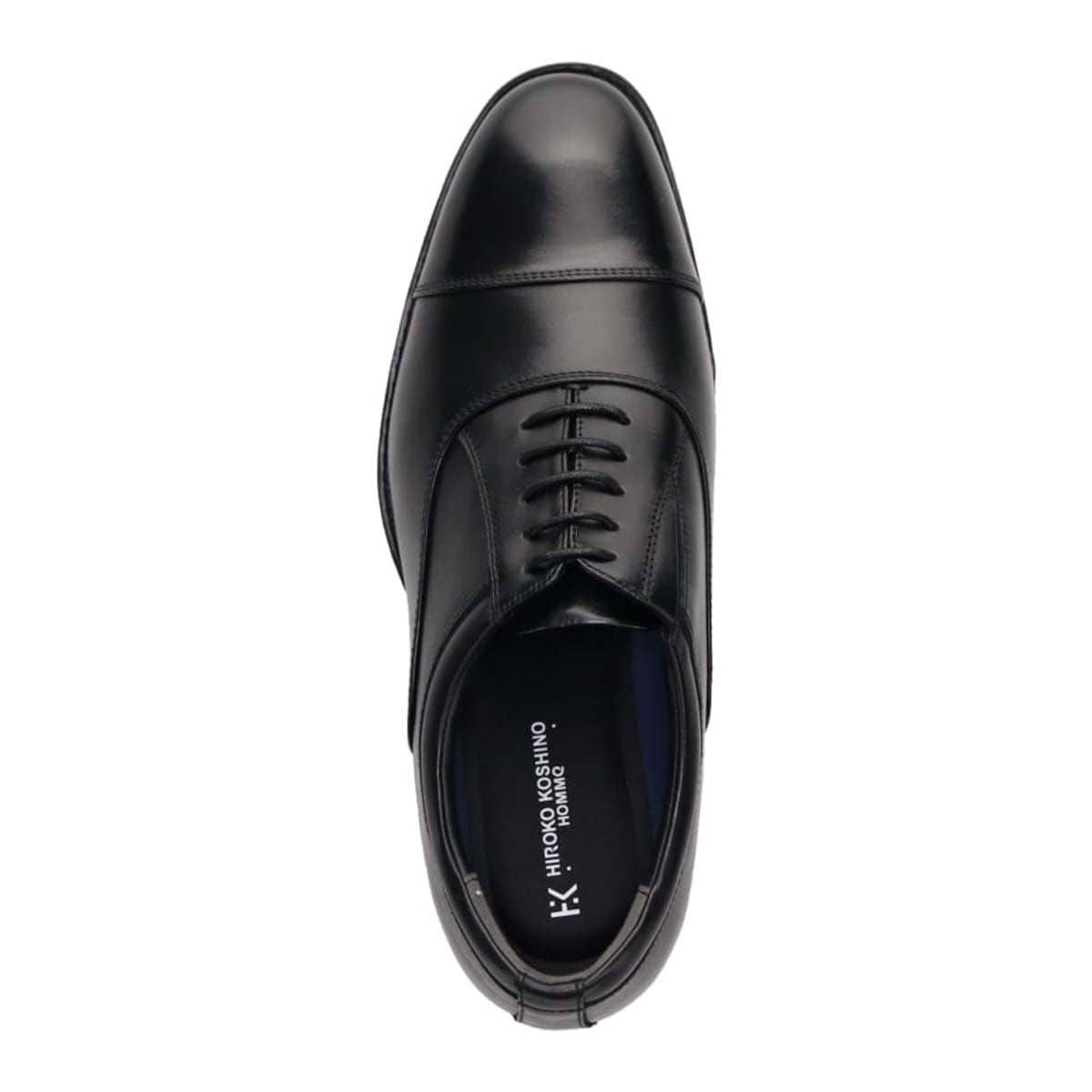 HIROKO KOSHINO HOMME  メンズ 内羽根ストレートチップビジネスシューズ HR5008 BLACK 25.0