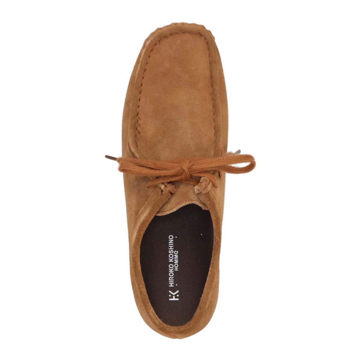 HIROKO KOSHINO HOMME  メンズ レースアップカジュアルシューズ　HR5912 BROWN-VELOURS 25.0