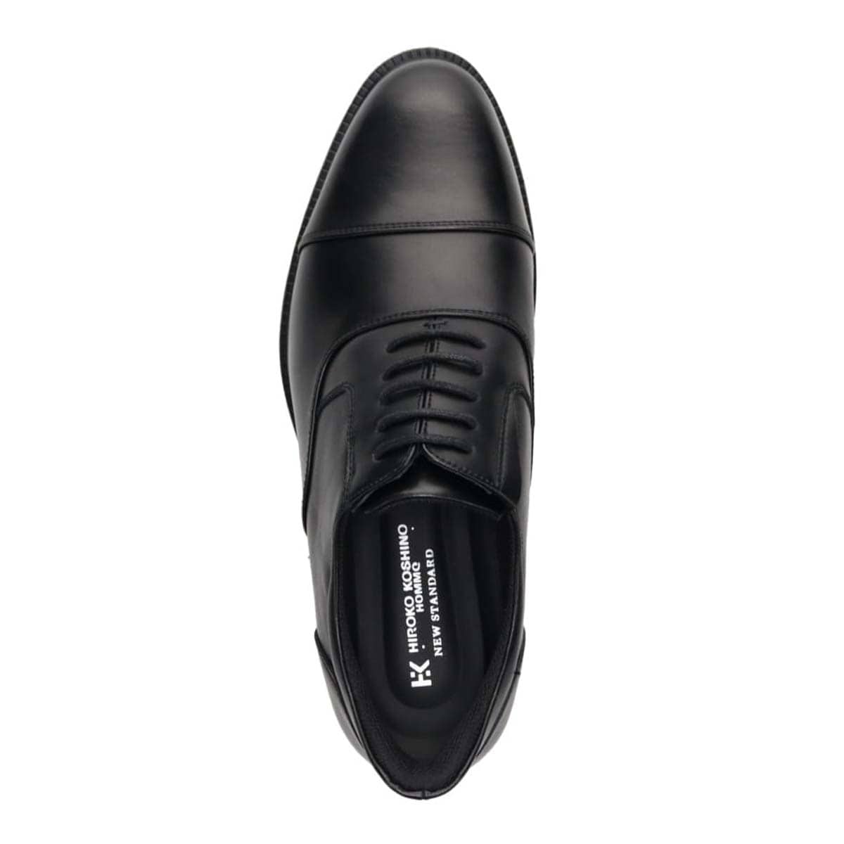 HIROKO KOSHINO HOMME  メンズ　内羽根ストレートチップビジネスシューズ　HR7301 BLACK 25.0