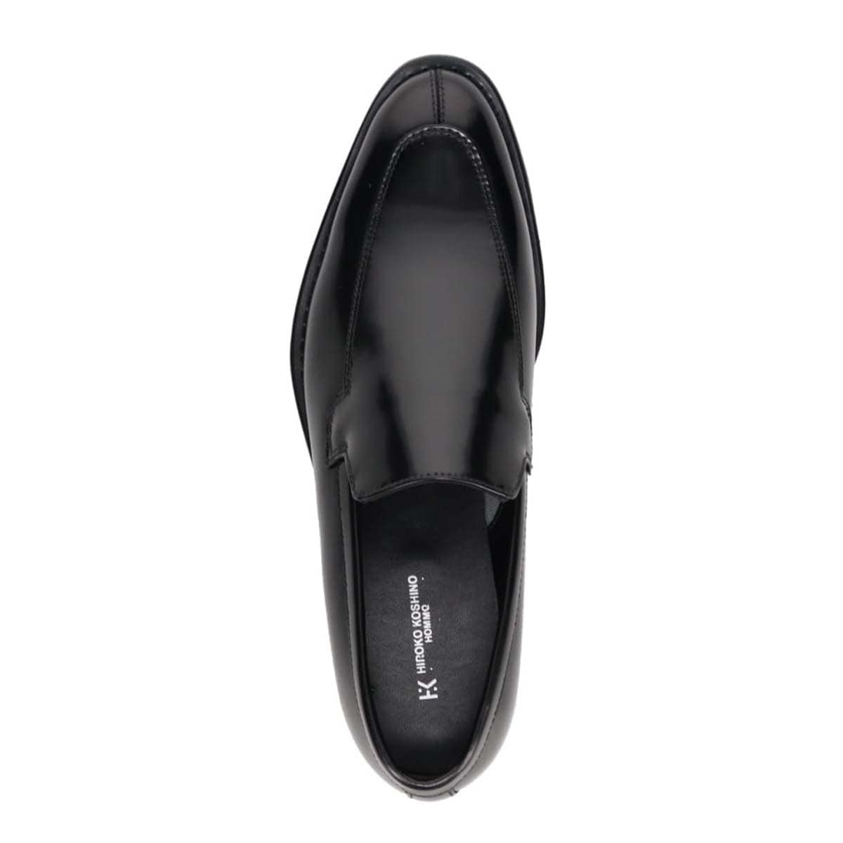 HIROKO KOSHINO HOMME  メンズ エレガント ユーチップスリッポンドレスシューズ　HR8003 BLACK 25.0
