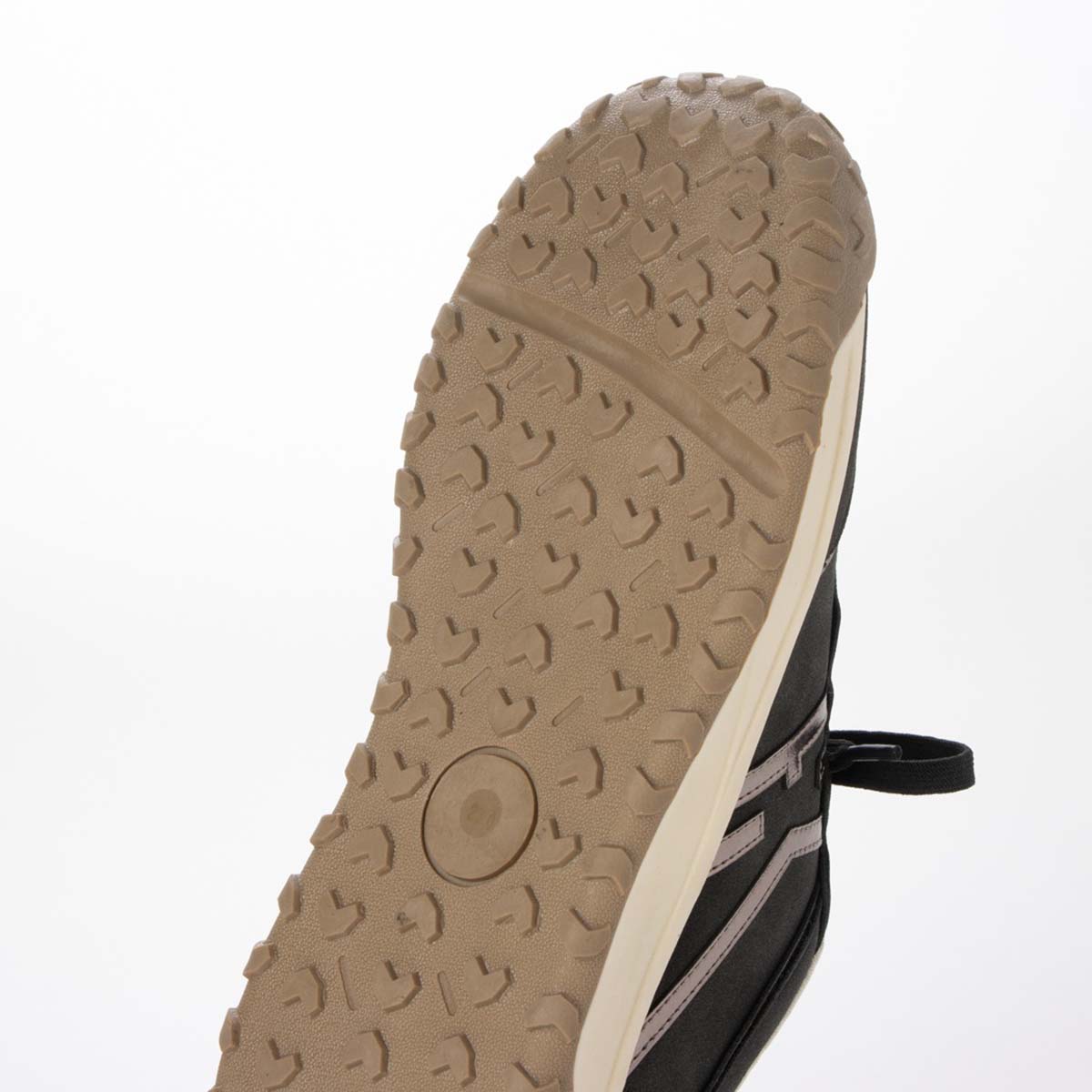 HIROKO KOSHINO FEMME 毎日のお出かけに映える大人スニーカー HRL7003 BLACK 23.0