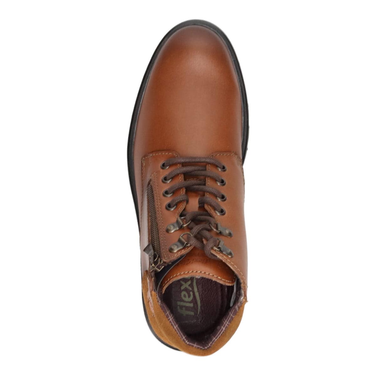 フレクシィ flexi レースアップカジュアルブーツ   IMFX41124 TAN 25.0