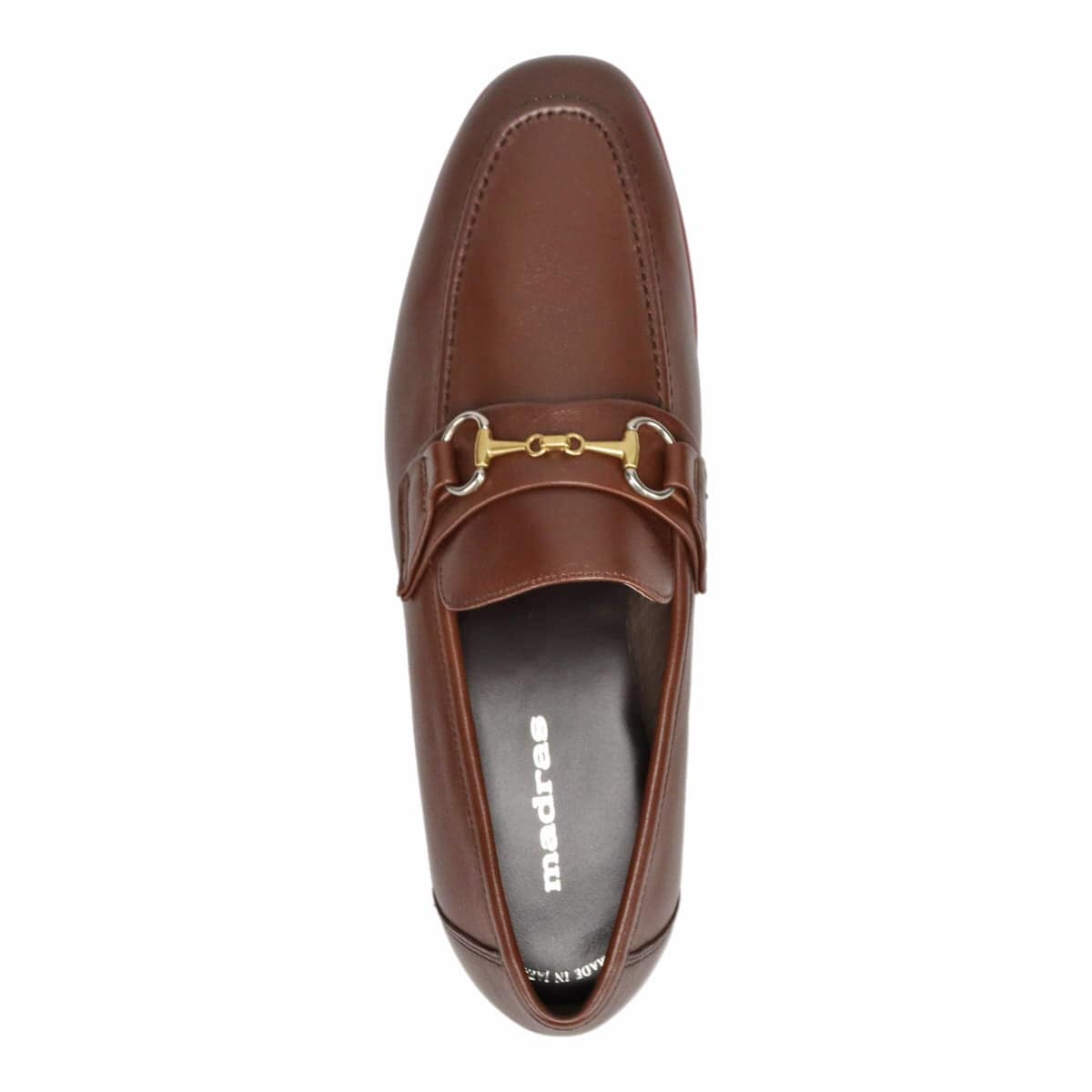 madras バイカラー・ラバーソールを使用した　ソフトスリップオンシューズ　Ｍ493 D-BROWN 25.0