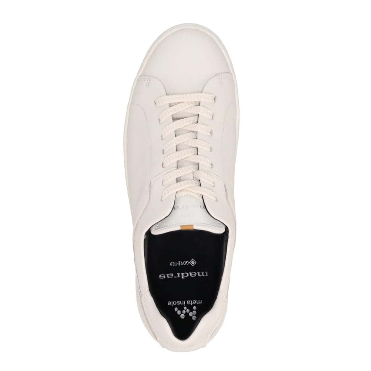 【GORE-TEX】マドラス madras metaインソール搭載シューズ  レースアップカジュアルシューズ　M511AGMT WHITE 25.0
