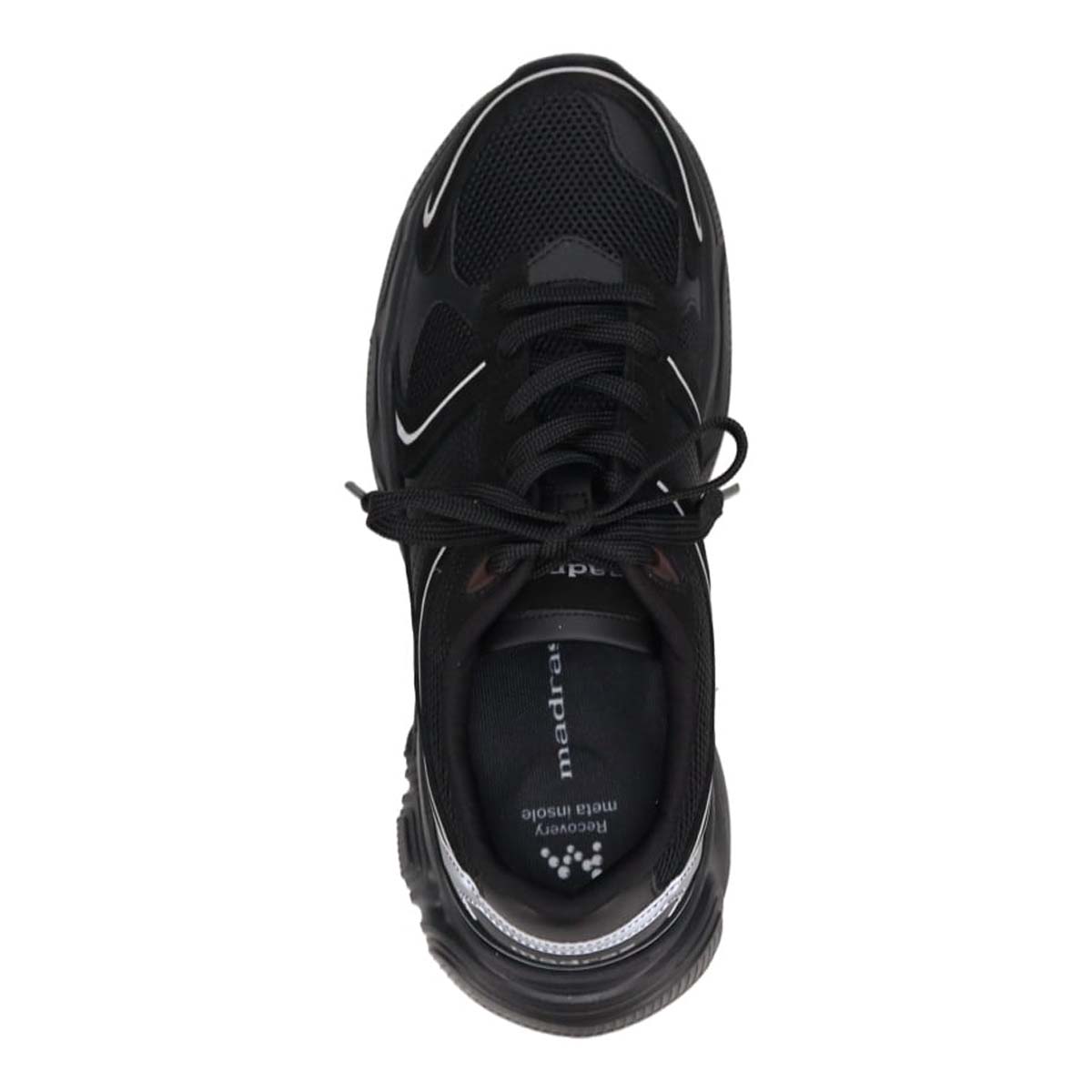 マドラス madras 特許 リカバリーメタインソール搭載シューズ メンズカジュアルスニーカー　M5231MT BLACK 25.0