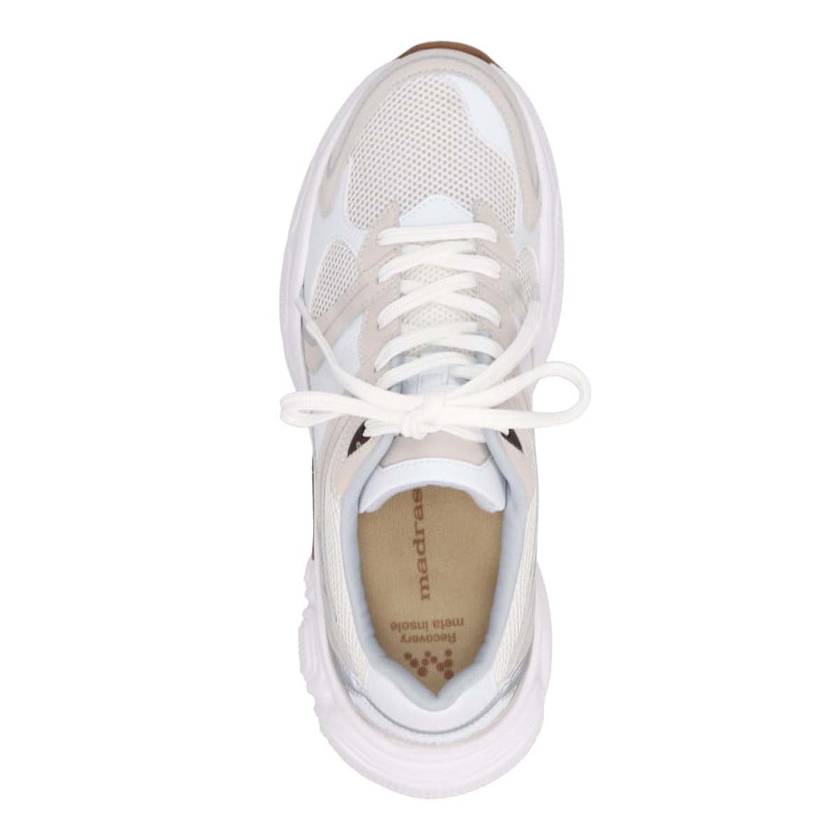 マドラス madras 特許 リカバリーメタインソール搭載シューズ メンズカジュアルスニーカー　M5231MT WHITE 25.0