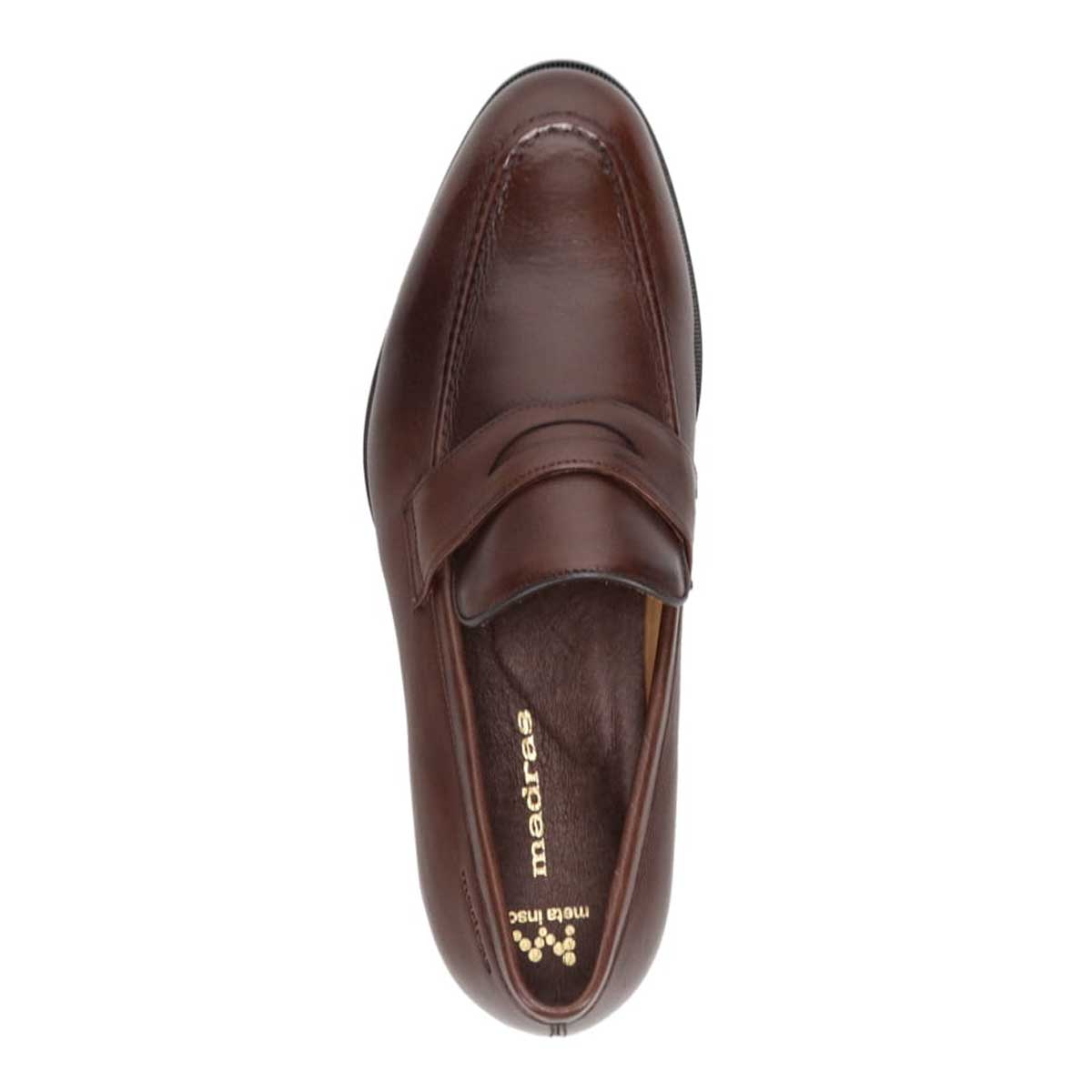 マドラス madras metaインソール  ビジネス コインローファー M557MT BROWN 25.0