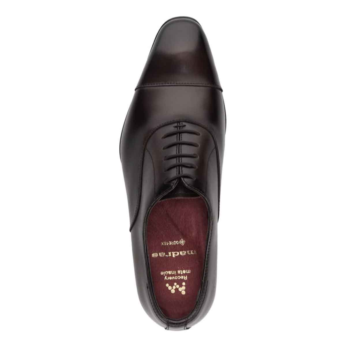 【GORE-TEX】マドラス madras 特許 Recovery meta insole搭載シューズ 防水スムースレザー レースアップビジネスシューズ  M715GMT D-BROWN 25.0